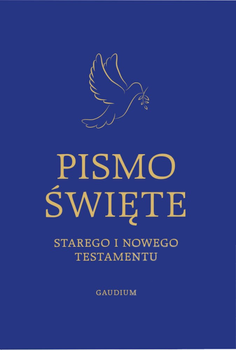 Biblia Tysiąclecia Stary i Nowy Testament wyd.V granatowa - oprawa twarda