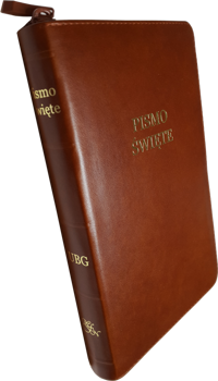 Uwspółcześniona Biblia Gdańska UBG F2 duża skóra zamek złoto index duża czcionka findik