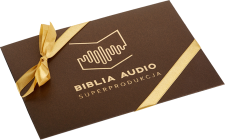 Biblia Audio - Superprodukcja - Aplikacja (dożywotnia) Biblia Audio Koperta brązowa