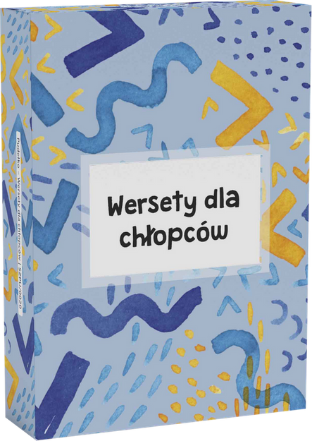 Wersety dla chłopców - Pudełko z wersetami na kartach