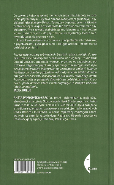 Głośnik w głowie O leczeniu psychiatrycznym w Polsce - Aneta Pawłowska-Krać