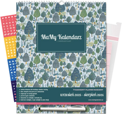 MaMy Kalendarz tygodniowy 2025/2026 Bezpieczny Raj - wiszacy