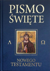 Biblia Warszawsko-Praska Nowy Testament duży druk - kolor granatowy