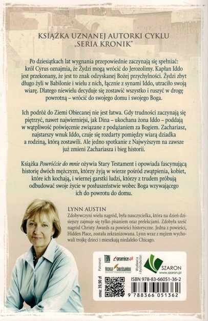 Powróćcie do mnie - kroniki odnowy tom I - Lynn Austin - oprawa miękka