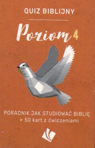 Quiz biblijny Poziom 4 Pudełko z kartami Poradnik jak studiować Biblię