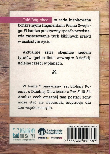 Tak! Bóg chce... abyś była wspaniałą żoną, pełną pasji! - Mariola Wołochowicz