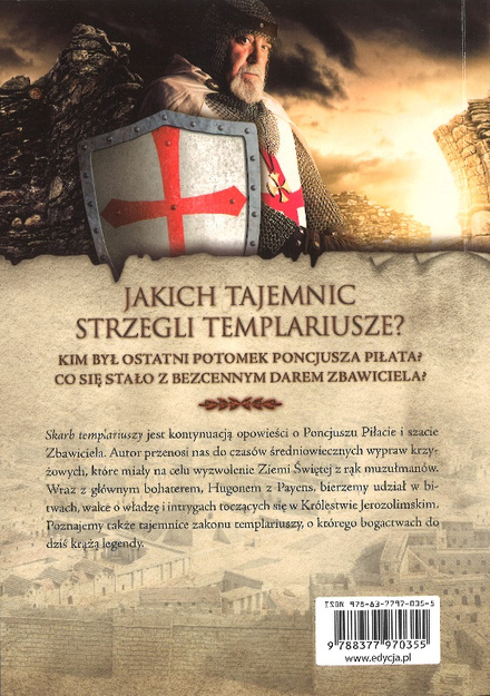 Skarb Templariuszy - Giennadij Lewicki - powieść chrześcijańska