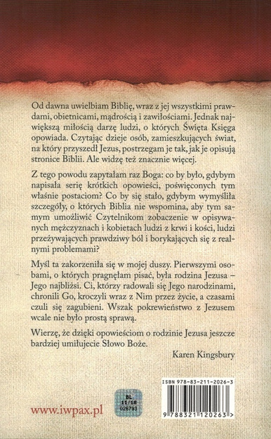 Rodzina Jezusa - Karen Kingsbury - oprawa miękka