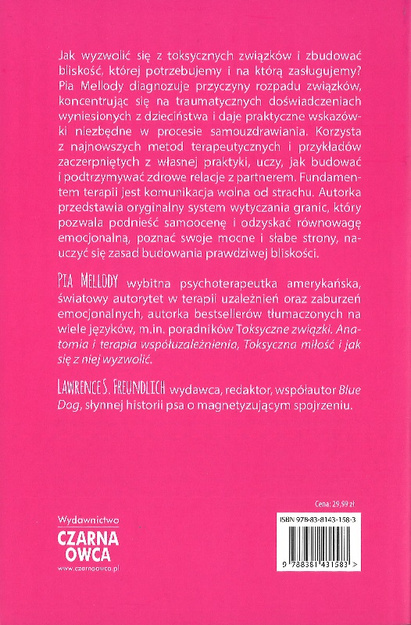Droga do bliskości Prawda szacunek i trwała miłość w związku - Pia Mellody, Lawrence S. Freundlich