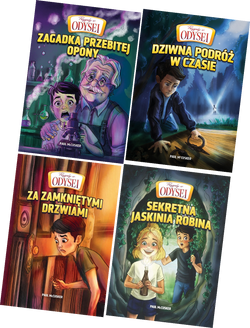 Przygody w Odysei Komplet I-IV tom - Paul McCusker - oprawa miękka