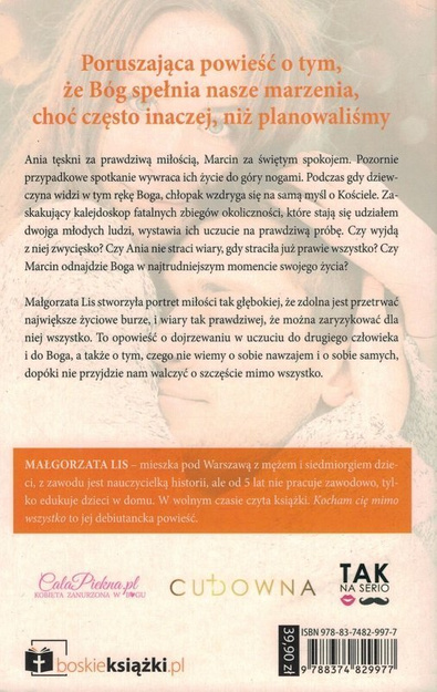 Kocham cię mimo wszystko - Małgorzata Lis - oprawa miękka