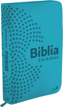 Biblia dla kobiet Edycji Świętego Pawła oprawa turkusowa z zamkiem