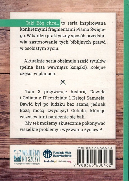 Tak! Bóg chce... abyś pokonał każdego Goliata w swoim życiu - Magdalena Wołochowicz