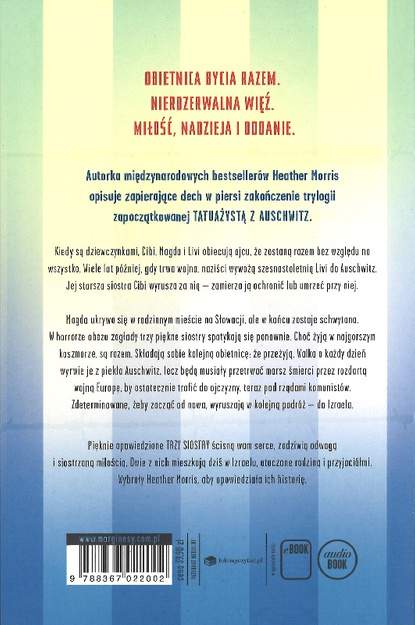 Trzy siostry - Heather Morris - oprawa miękka