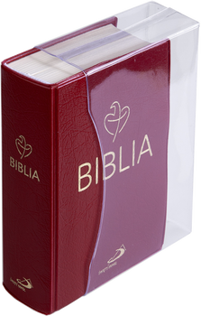 Biblia Edycja Świętego Pawła Biblia Tabor PVC bordo