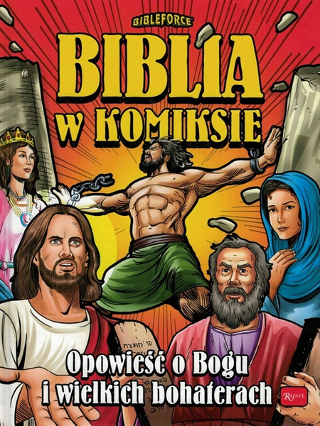 Biblia w komiksie Opowieść o Bogu i wielkich bohaterach - BibleForce