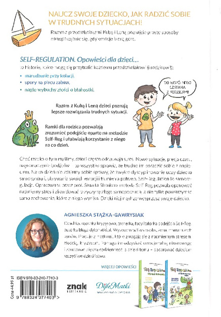 Self-Reg Opowieści dla dzieci o tym jak działać gdy emocje biorą górę - oprawa twarda