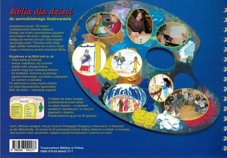 Biblia dla dzieci do samodzielnego ilustrowania - oprawa spiralowana