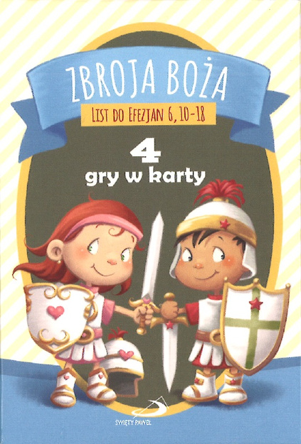 Zbroja Boża - 4 gry w karty - Memory, puzzle, zgadywanka, gra Zbroja