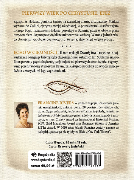 Echo w ciemności tom II Znamię lwa - Francine Rivers - Audiobook CD/MP3