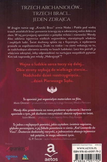 Pierwszy sąd - Saga "Kroniki Braci" - księga II - Wendy Alec - oprawa miękka