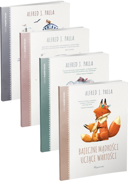 Mądre Bajki PAKIET - Alfred J. Palla - oprawa miękka