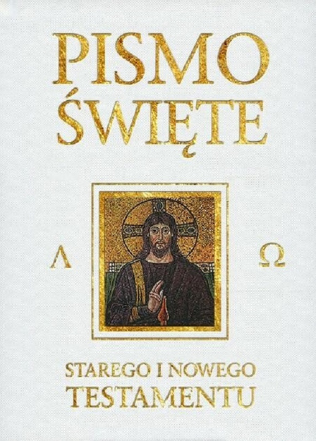 Biblia Warszawsko-Praska Stary i Nowy Testament WDS duża biała