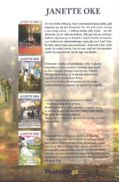 Seria Pragnienia serc: Pewnego razu latem, Powiew jesieni, Zima ..., Wiosenna ... BOX - Janette Oke