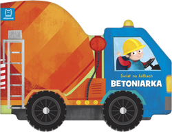 Betoniarka Świat na kółkach - Książeczka aktywizująca