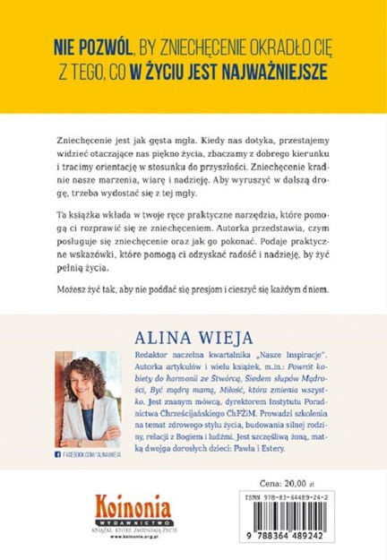 Pokonać zniechęcenie - Alina Wieja - oprawa miękka