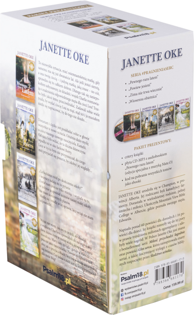 Seria Pragnienia serc: Pewnego razu latem, Powiew jesieni, Zima ..., Wiosenna ... BOX - Janette Oke