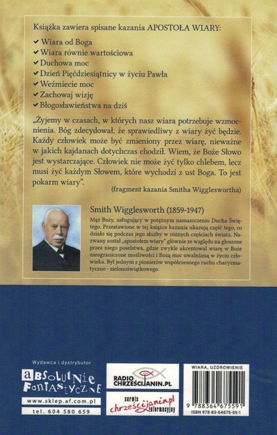 Wiara, która zwycięża - Smith Wigglesworth - oprawa miękka