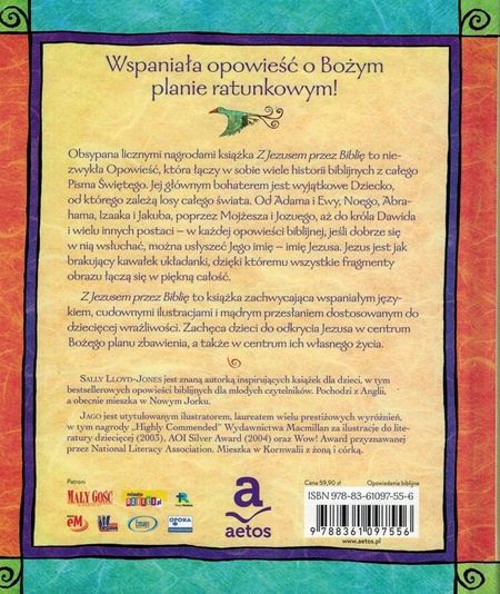 Z Jezusem przez Biblię W każdej opowieści słychać jego imię - Sally Lloyd-Jones
