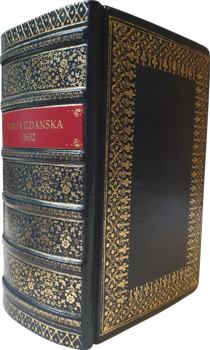 Biblia Gdańska 1632 rok - skórzana ekskluzywna oprawa ze złoceniami - Reprint