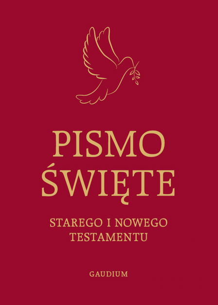 Biblia Tysiąclecia Stary i Nowy Testament wyd.V bordowa - oprawa twarda