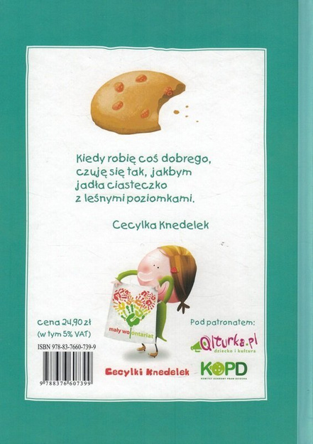 Dobre uczynki Cecylki Knedelek - Joanna Krzyżanek - oprawa twarda