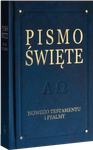 Biblia Warszawsko-Praska Nowy Testament i Psalmy mały DeLux złocenia granat