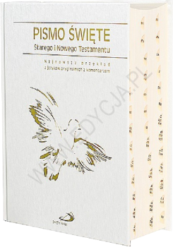 Biblia Edycja Świętego Pawła duża twarda index biała