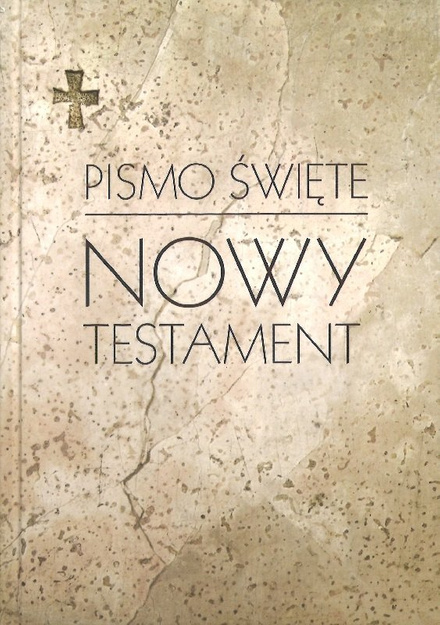 Biblia Poznańska Nowy Testament B5 twarda brązowy