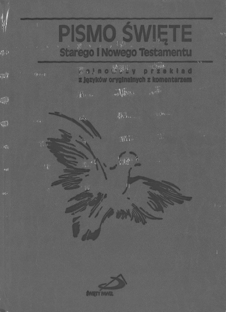 Biblia Edycja Świętego Pawła duża twarda szara