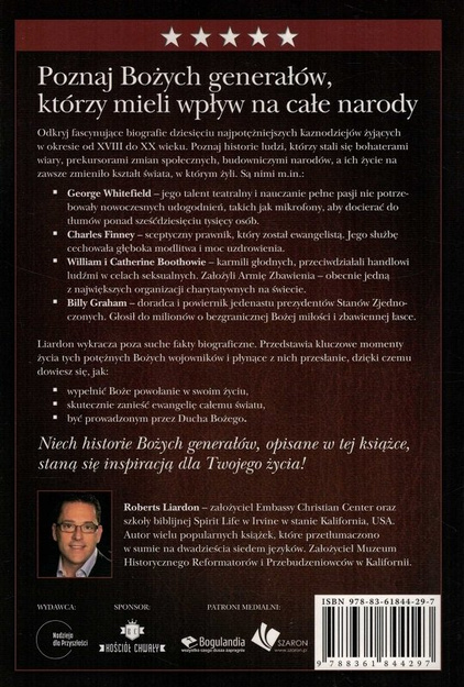 Boży generałowie Przebudzeniowcy - Roberts Liardon - oprawa miękka