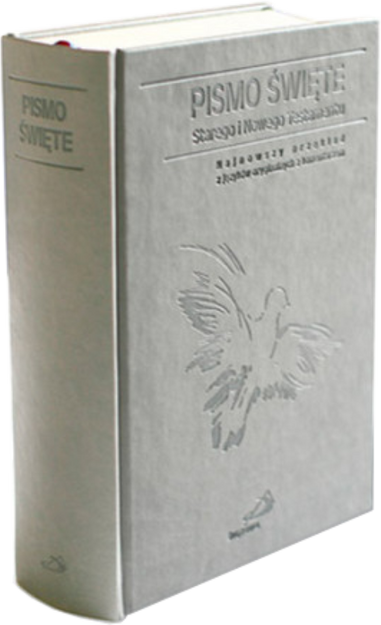 Biblia Edycja Świętego Pawła duża twarda szara