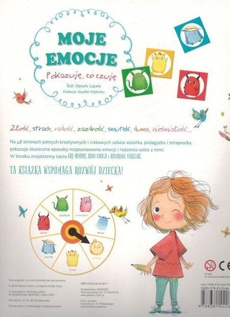 Moje emocje Pokazuję, co czuję - Stéphanie Couturier - oprawa miękka