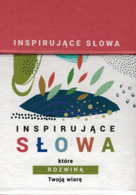 Inspirujące słowa, które rozwiną twoja wiarę - Pudełko z wersetami na kartach
