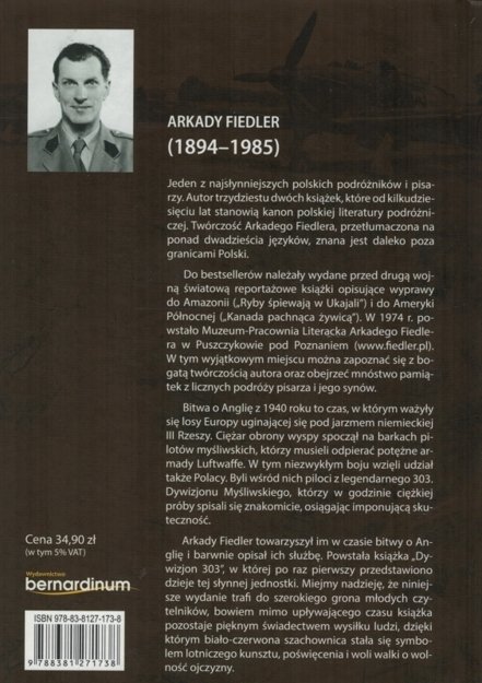 Dywizjon 303 - Arkady Fiedler - oprawa miękka