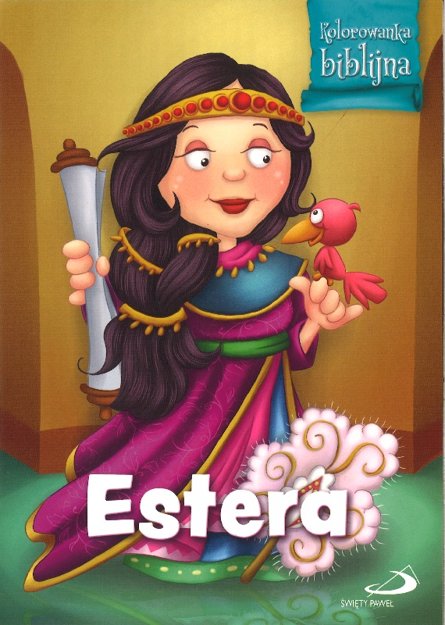 Estera - kolorowanka biblijna