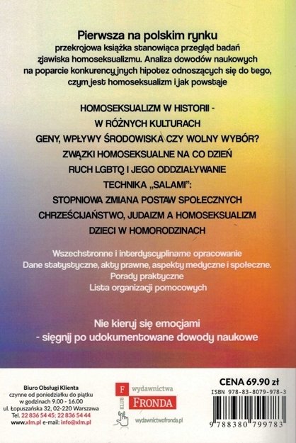 Homoseksualizm - Beata Wieczorek - przegląd światowych analiz i badań Przyczyny, objawy, terapia, aspekty społeczne